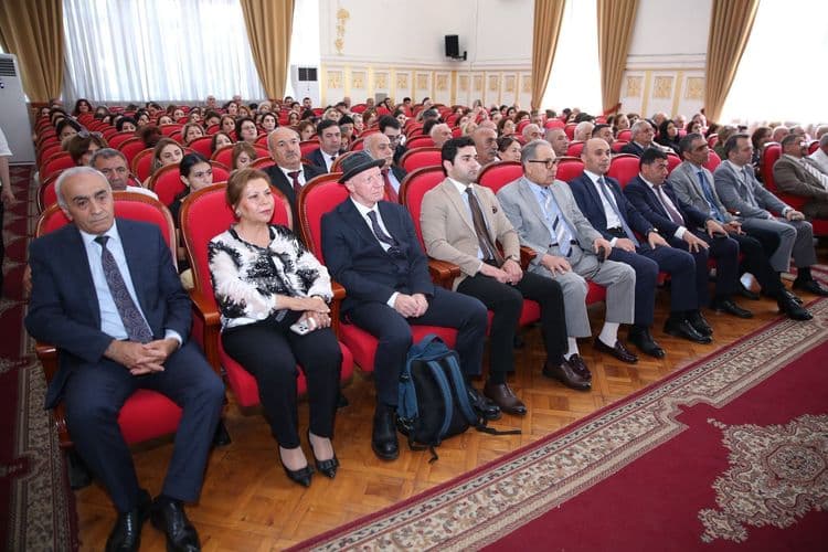 Azerbaycan Devlet Pedagoji Üniversitesi'nde "Anılarda Yaşayan Vatan" filminin tanıtım töreni düzenlendi